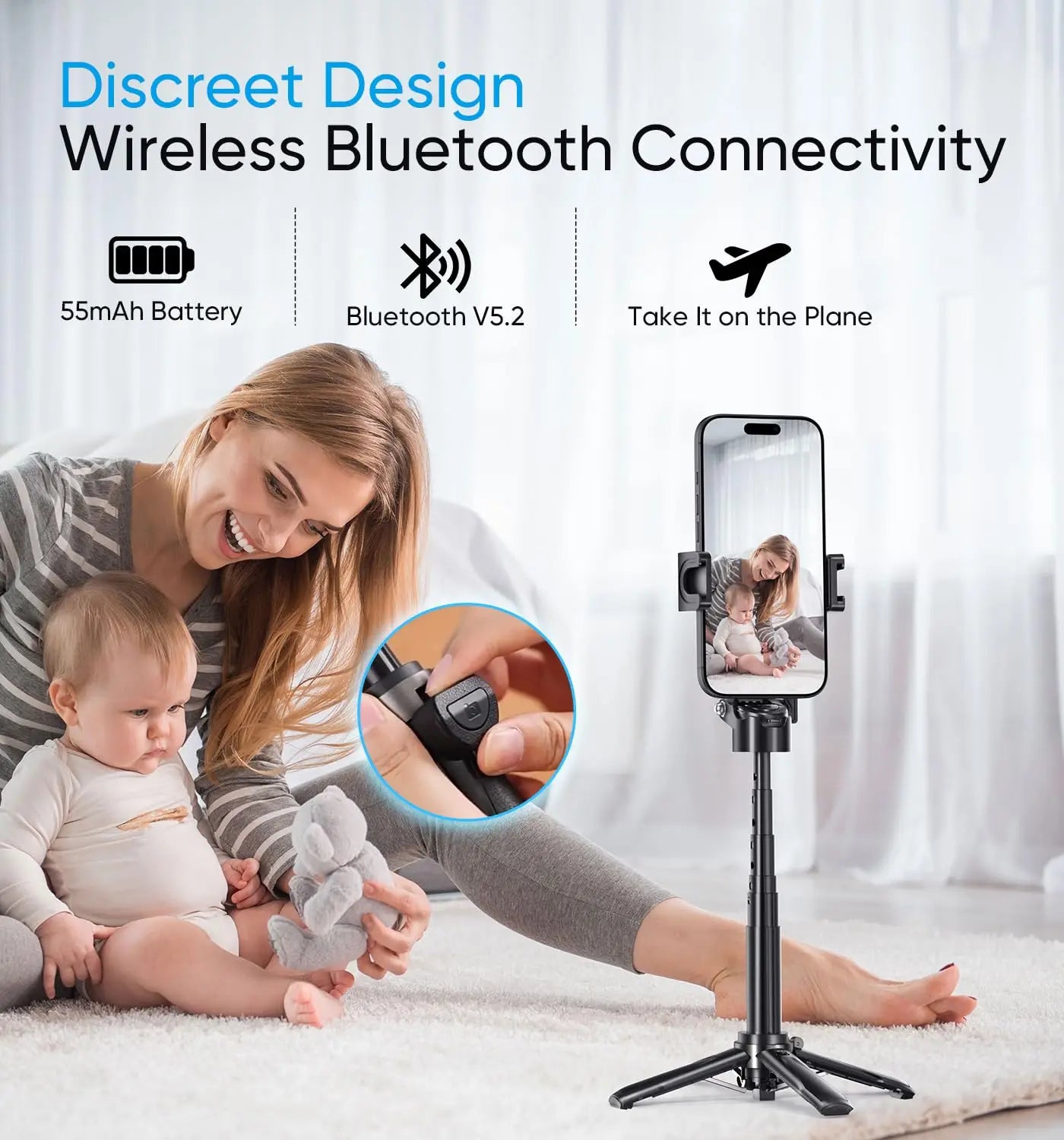 Pocket Travel Selfie Tripod