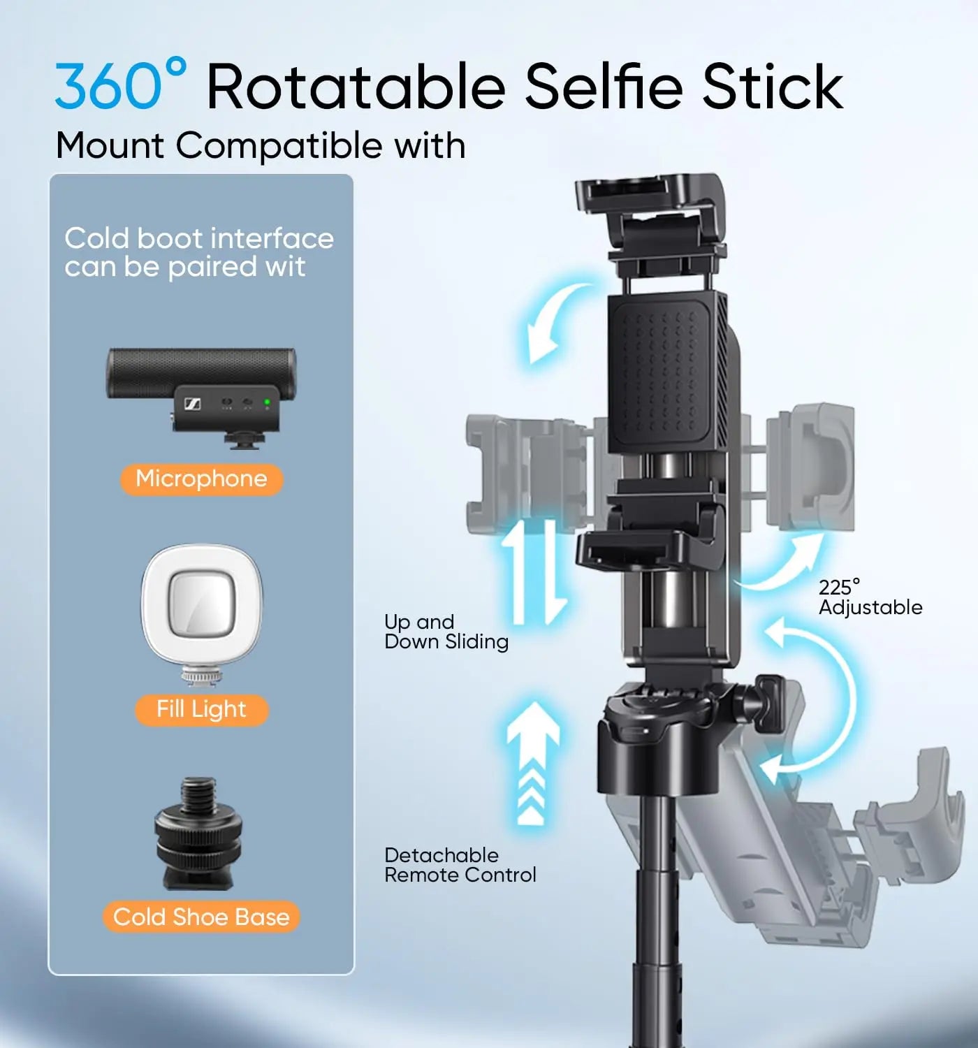Pocket Travel Selfie Tripod